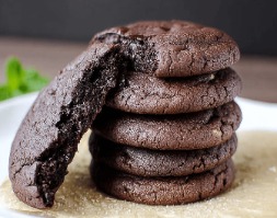 Galleta de chocolate amargo